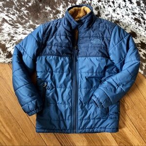 {north face} boys reversible winter coat
